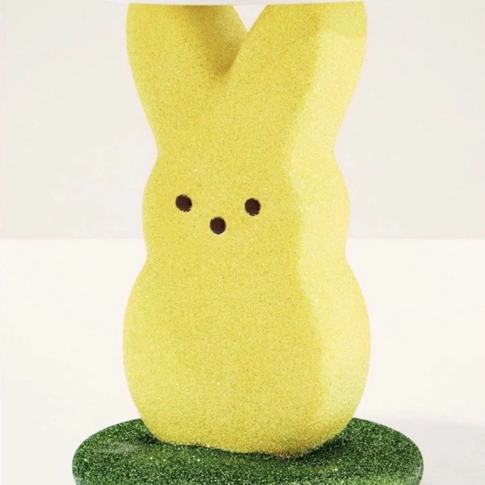 Bath & Body Works Peeps Glittery Marshmallow Bunny Candle Holder